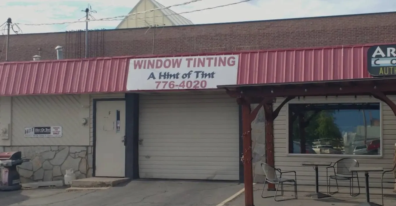 A Hint of Tint window tinting shop in Clearfield, UT